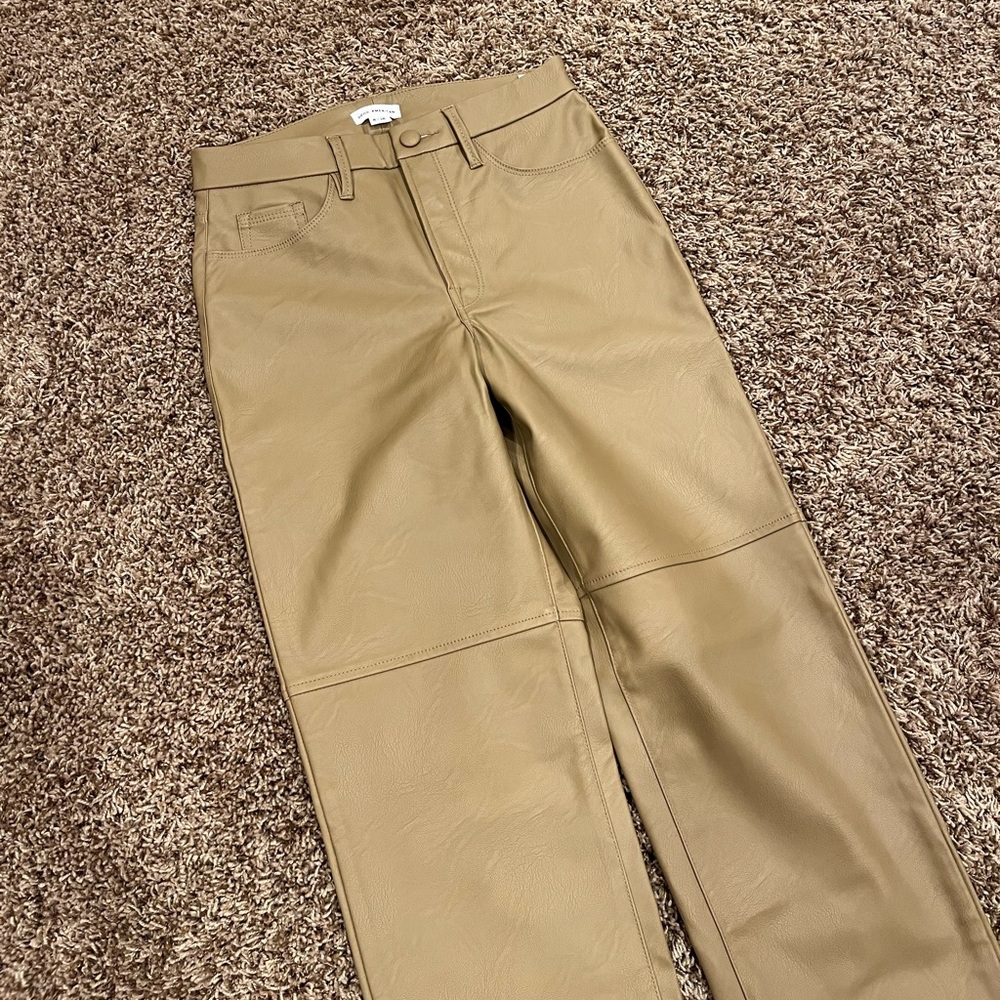 Good American Good Boy Faux Leather Pants - Picture 7 of 16